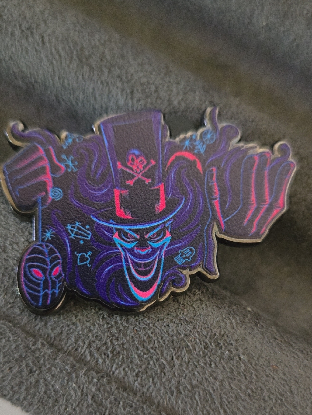 Disney Dr. Facilier Neon Villains Booster Set Enamel Pin 2020